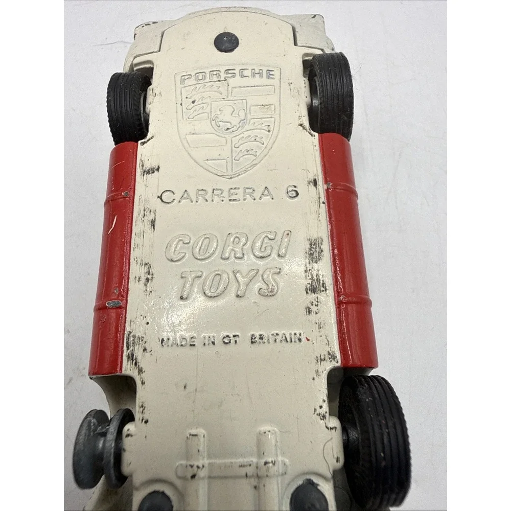 Original Vintage Corgi Toys No.330 Porsche Carrera 6 Racing Car‎ (1967-69)